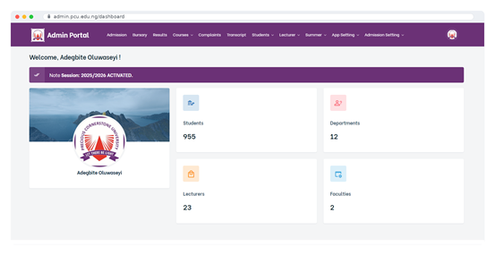 SMS Pro admin dashboard